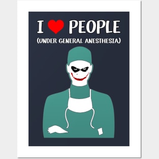 I love people Posters and Art